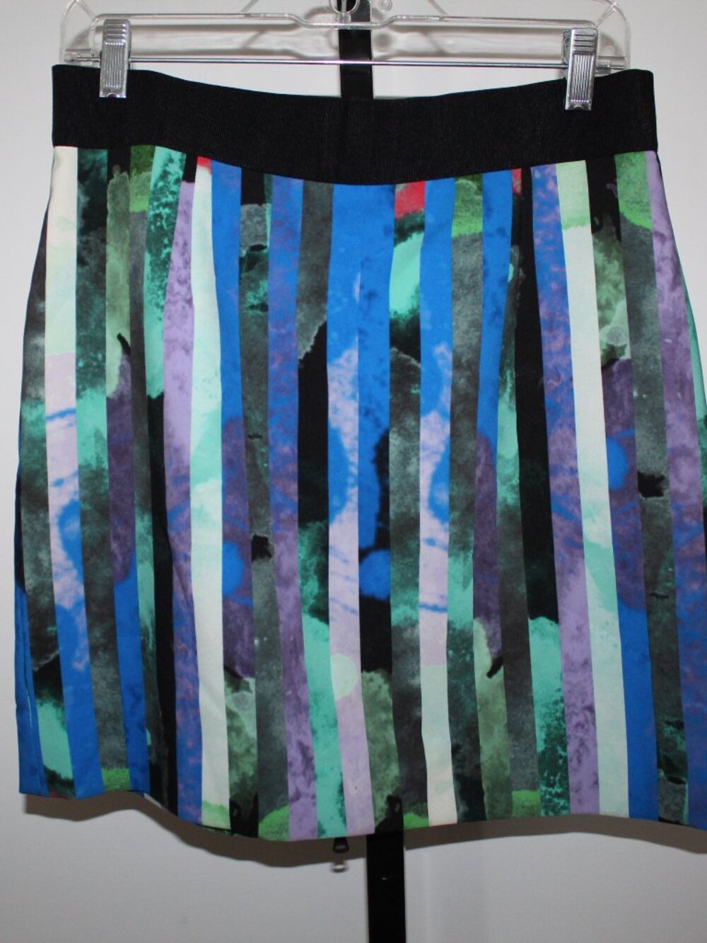NWT MILLY Modest Mini Skirt Multicolor 10